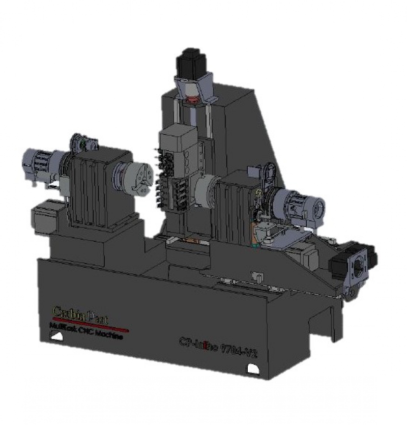 CNC LATHE MACHINE MODEL CP4MV1